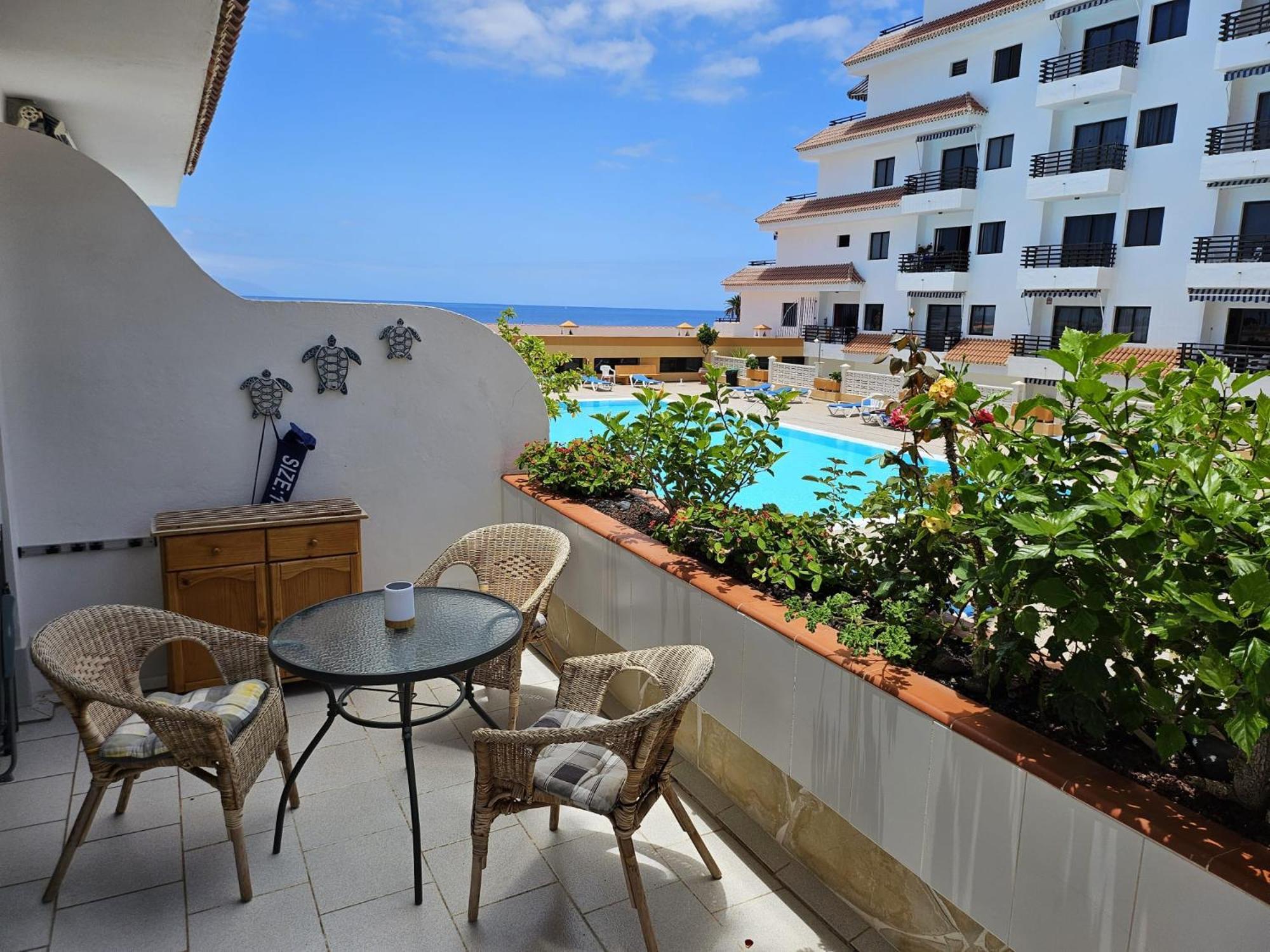 Аппартаметы Seguro De Sol Playa De La Arena Puerto de Santiago  Exteriér fotografie
