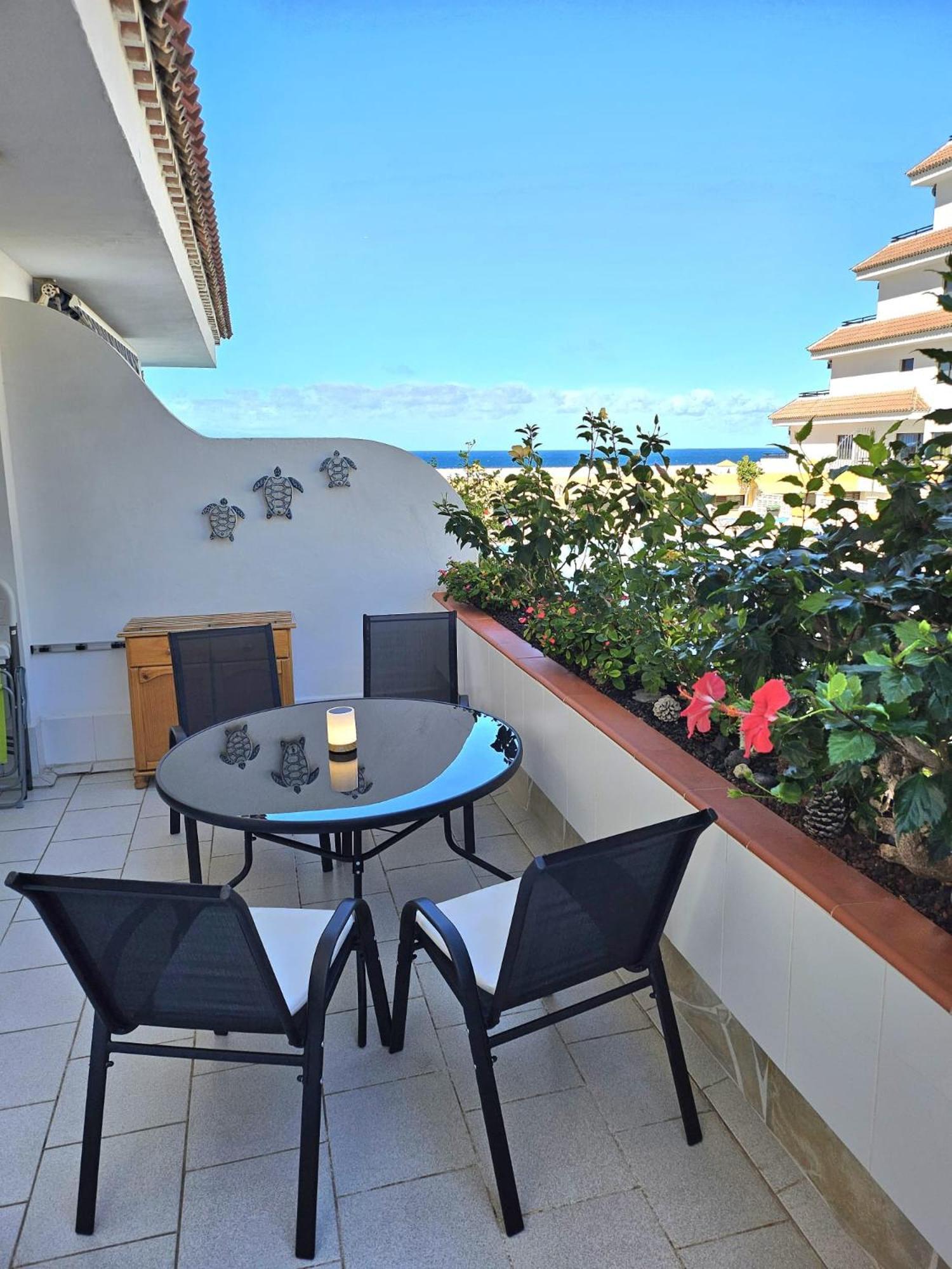 Аппартаметы Seguro De Sol Playa De La Arena Puerto de Santiago  Exteriér fotografie